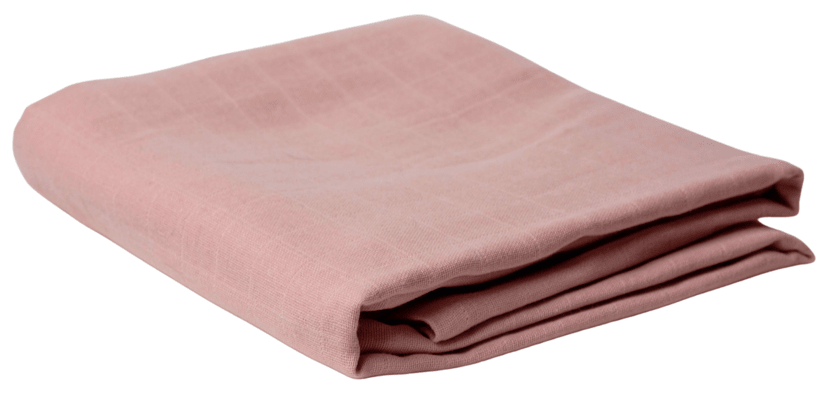 TERRA GAIA Osuška 100 % organic cotton 120x120 cm pink